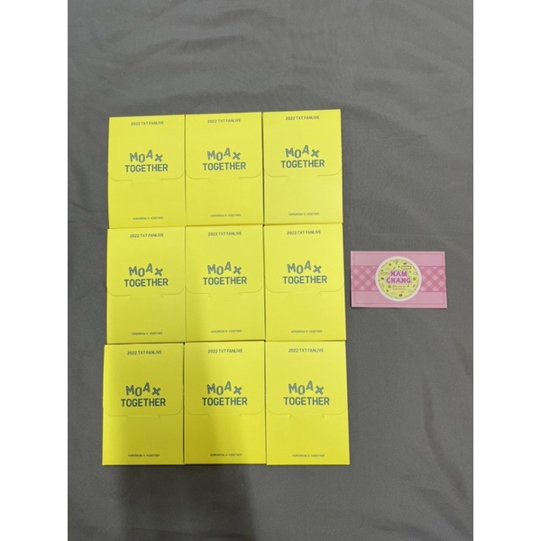 bộ ảnh miniphotocard Fanlive TXT - Nam Chang Kpop