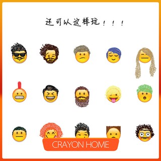 CH 12 Tờ / packcute Biểu tượng cảm xúc Nụ cười Mặt Nhật ký Dán Nó Đăng ký Kế hoạch Ghi nhớ Album Đồ chơi trẻ em Sticker