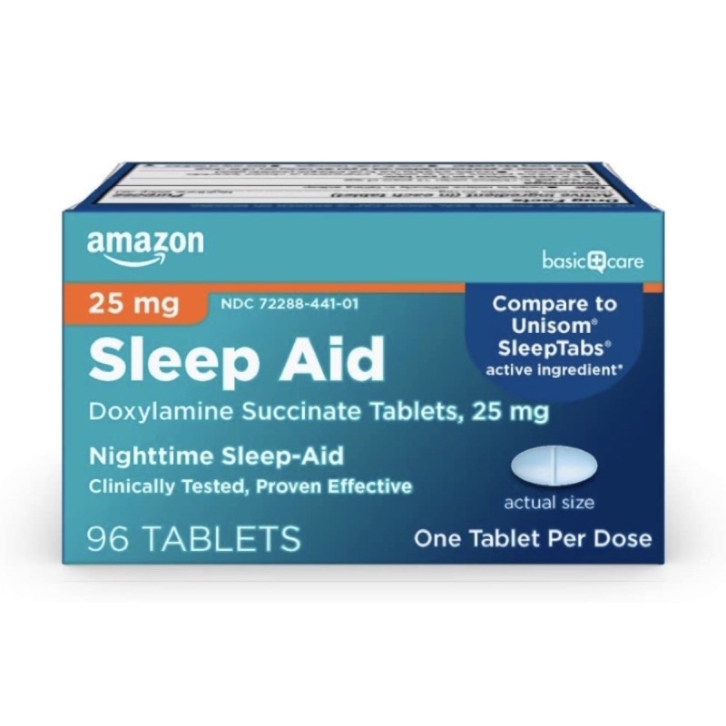 Viên uống Amazon Sleep Aid giúp ngủ ngon 96V USA