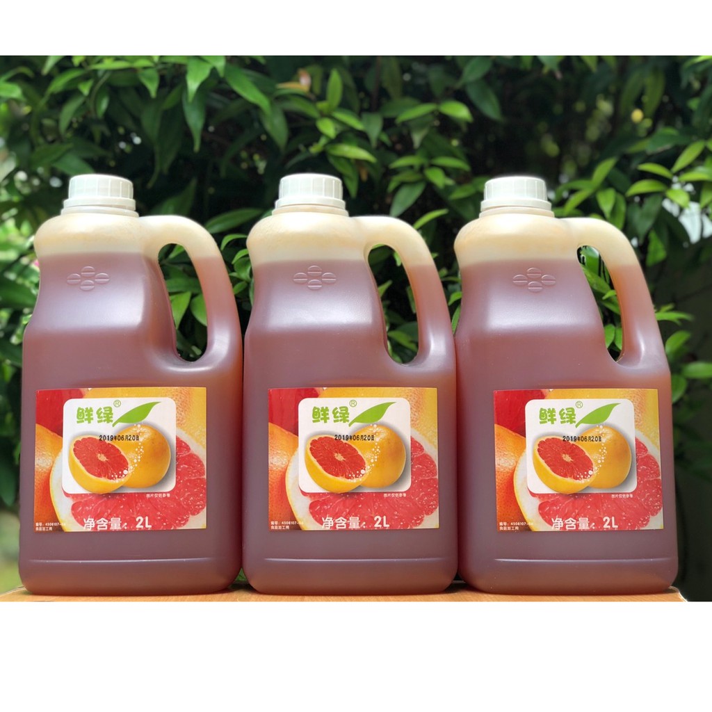 Syrup Bưởi Hồng Gleen 2L