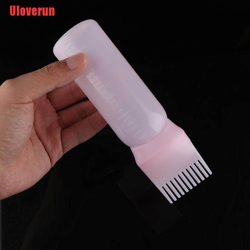 [Hàng mới về] Chai đựng thuốc nhuộm tóc có cọ bôi chuyên dụng cho salon