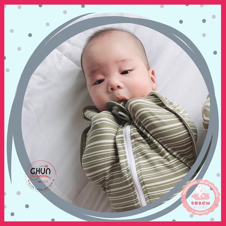 Ủ kén Nhộng Cocoon Thần Thánh Tái Tạo Môi Trường Bụng Mẹ Chống Gịật Mình Giúp Bé Ngủ Ngon,Ngủ Sâu Giấc, Ngủ Đúng Giờ