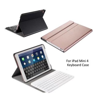 Bao da kèm bàn phím Bluetooth cho IPAD Mini 1/2/3/4/5 Smart Keyboard Case Nhiều màu