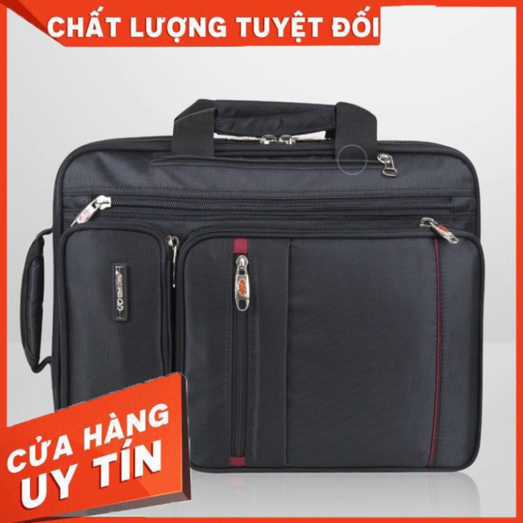 ( Mẫu Mới) Cặp đen học sinh cấp 2 và 3 cao cấp Kim Long KL035 - Hàng nhập khẩu