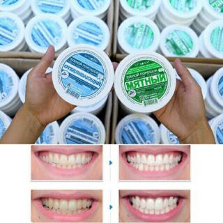 Bột tẩy trắng răng Nga White Protect - cho nụ cười tự tin quay trở lại !