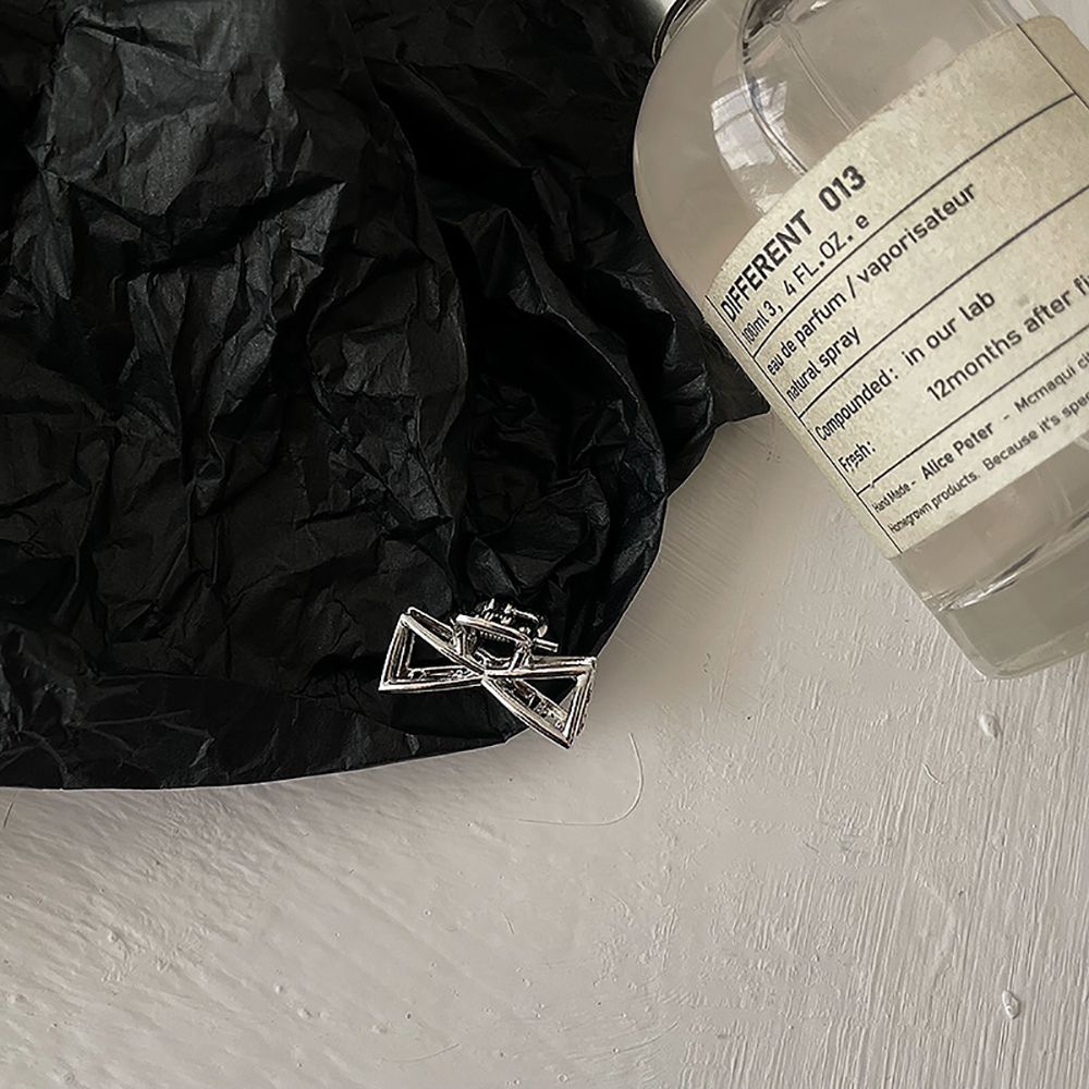 Kẹp tóc càng cua hình trái tim nhỏ dễ thương bằng kim loại phong cách Hàn Quốc cho nữ