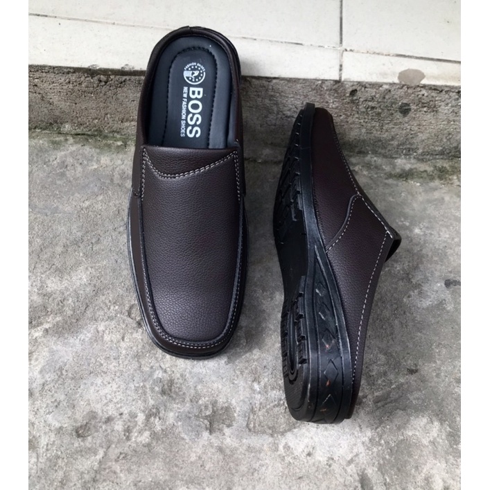 Giày sapo nam mẫu mới..da mềm..mang êm chân..mã SP18..màu nâu..đế khâu sẵn rất chắc chắn