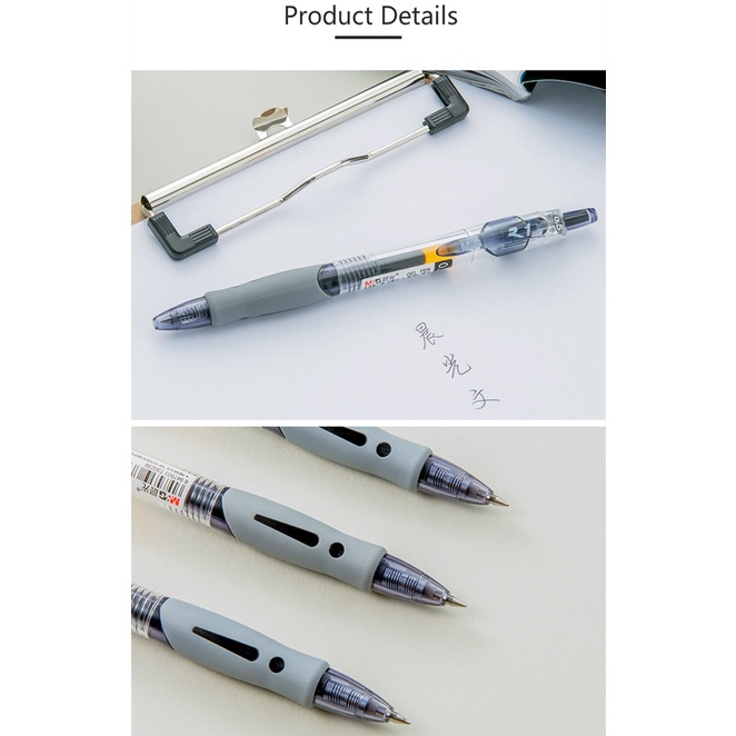 Bút mực gel M&G GP1008 ngòi 0.5mm êm ái