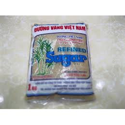 Đường kính trắng/vàng tinh luyện xuất khẩu túi 1kg