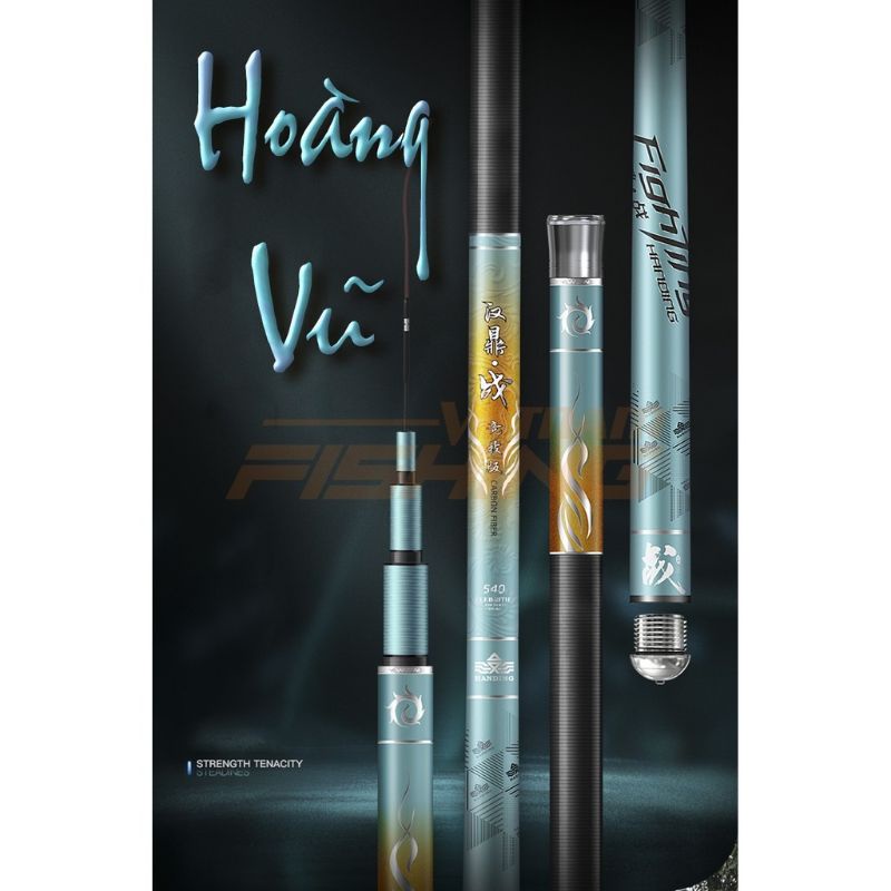 Cần câu tay 5h handing - fighting Hoàng Vũ