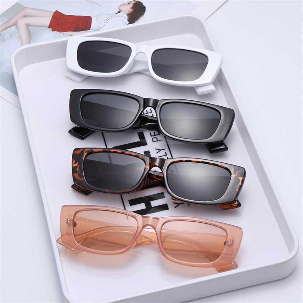 ORIENTLII Kính Mát Hình Chữ Nhật Chống Tia UV400 Phong Cách Retro Thời Trang Cho Nữ