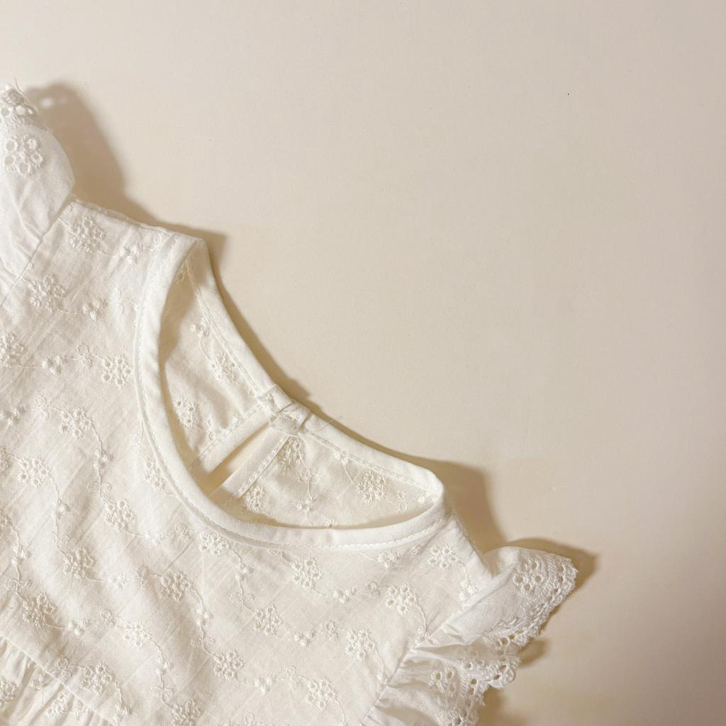 Áo liền quần + nón thời trang cho bé mới sinh