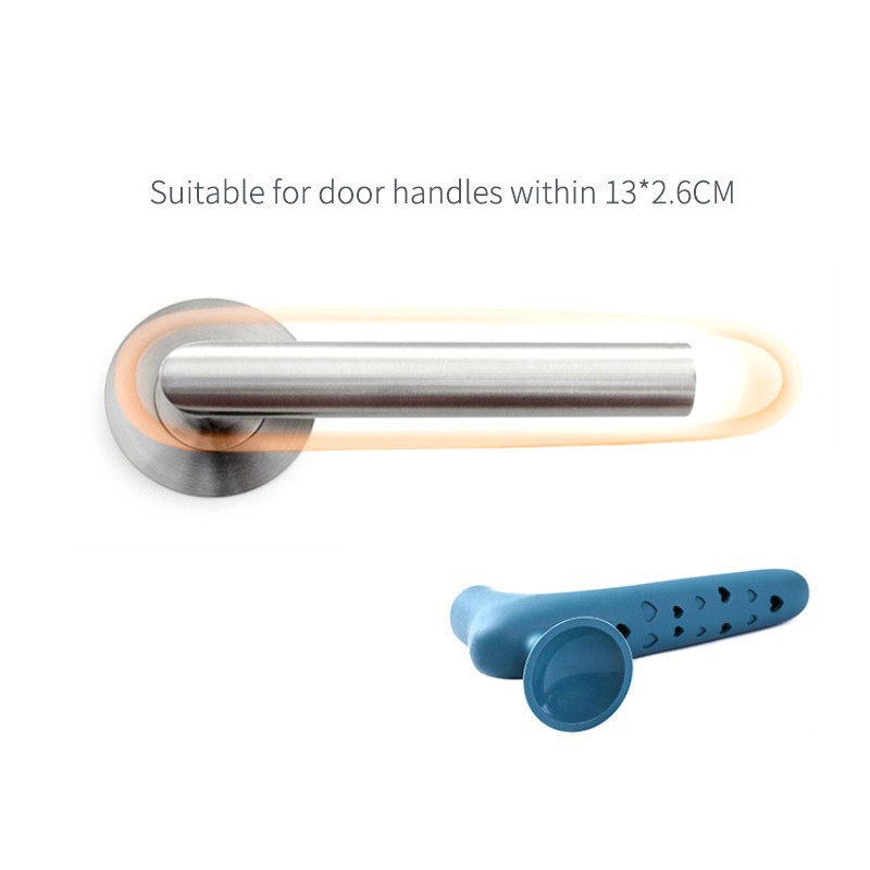 Miếng chặn cửa lót tay nắm cửa silicon giảm tiếng ồn chống va đập mạnh