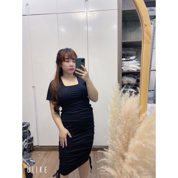 Đầm body rút dây bigsize 60=>90kg