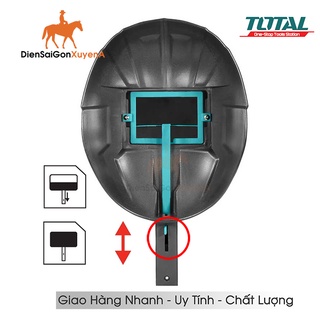 Mặt nạ hàn - kính hàn bảo vệ mắt total tsp9102 - điện sài gòn xuyên á