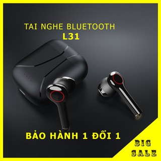 Tai nghe Bluetooth L31 thế hệ mới, thiết kế đẹp mắt và sang trọng, cảm ứng thông minh