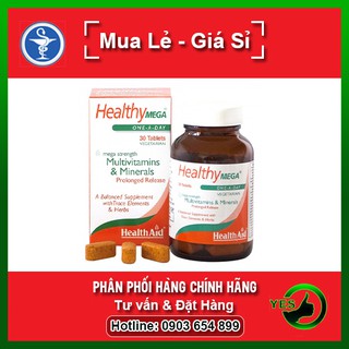 Sản phẩm Healthy mega giúp bồi bổ và nâng cao sức khỏe miễn dịch 30 viên