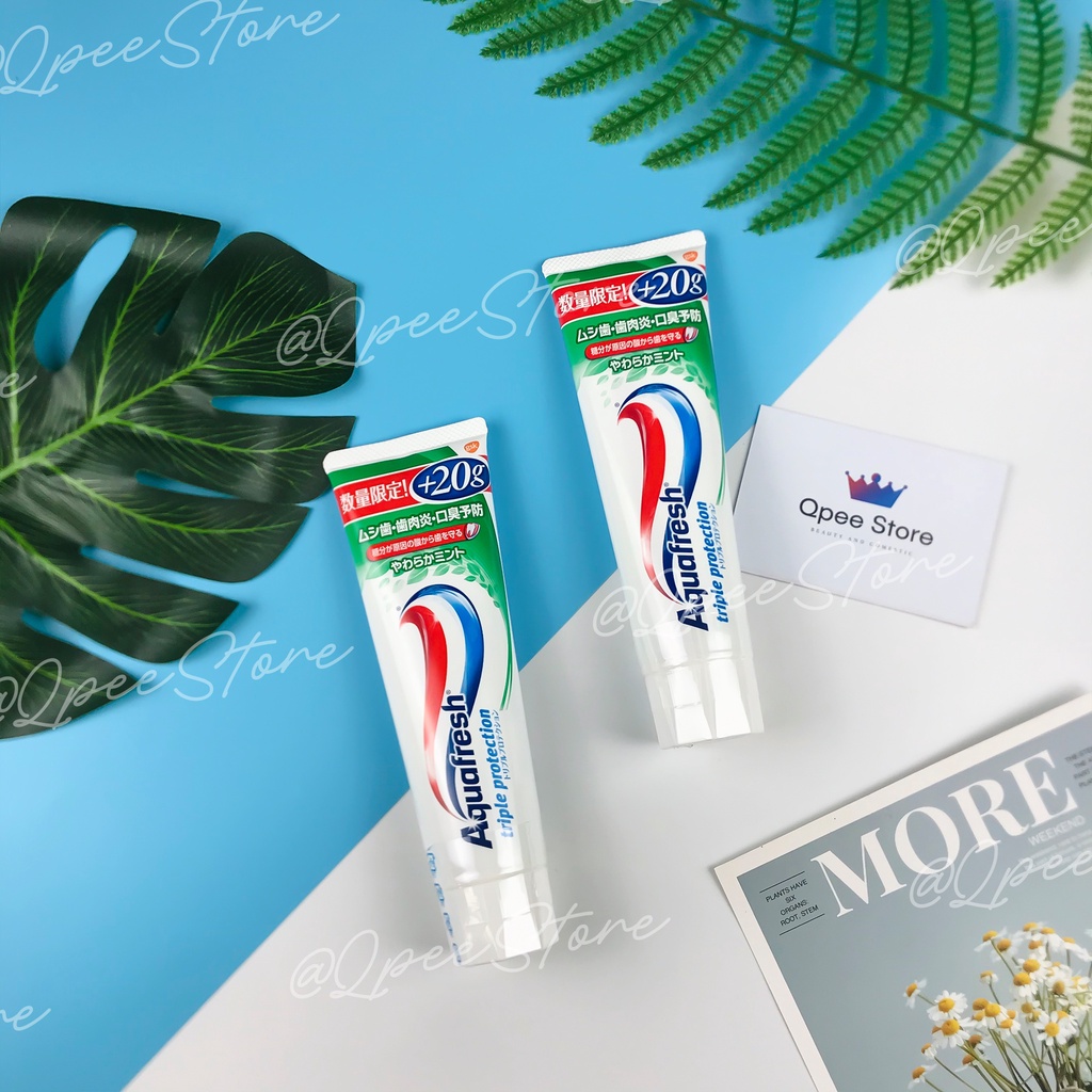 ✅[CHÍNH HÃNG] Kem đánh răng Aquafresh Nhật Bản 160g - QPEE STORE