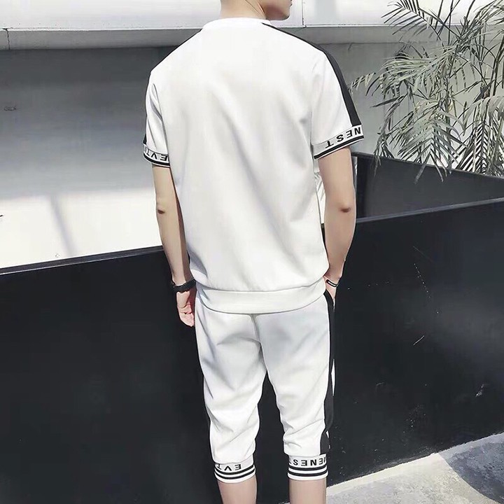 Bộ Quần Áo Thể Thao Nam 1 Sọc Phối Họa Tiết BTT01 | BigBuy360 - bigbuy360.vn