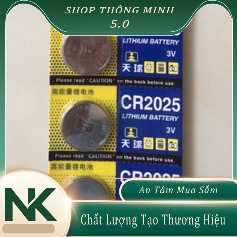 [Giá 1 Viên] Pin Cmos CR2032 CR2025 3V Pin cho khiển quạt mitsu RGB...