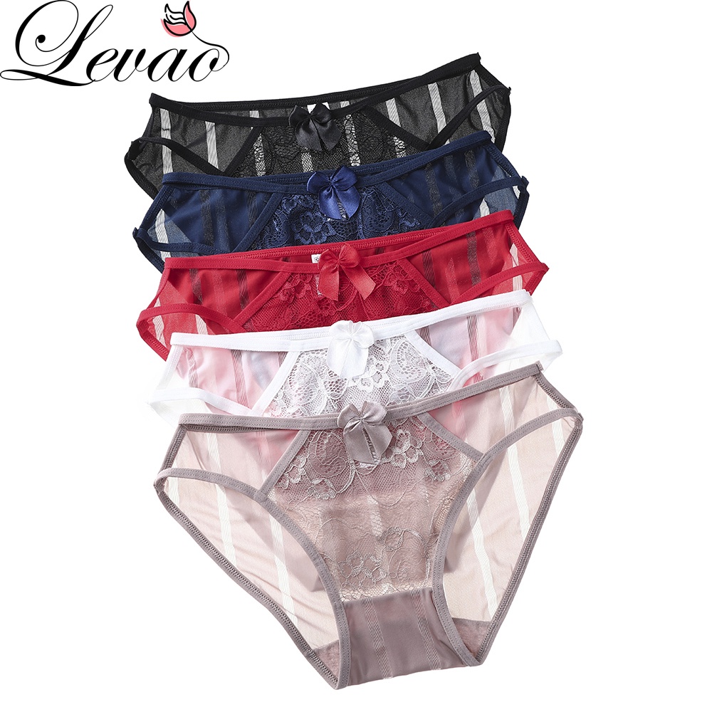 Quần Lót Levao Chất Liệu Vải Ren Thời Trang Dành Cho Bạn Nữ