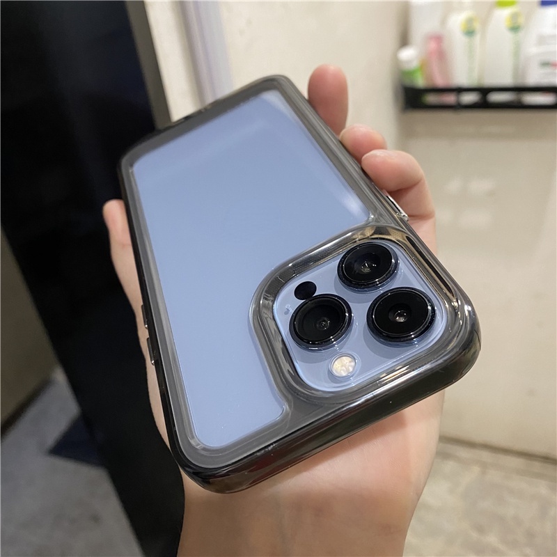 Ốp Điện Thoại Trong Suốt Chống Sốc Cho iPhone 13 12 11 Pro MAX XS MAX XR X 7+ 8 Plus