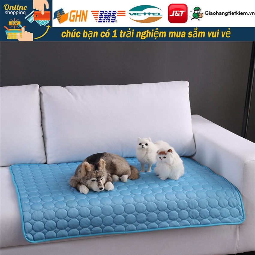 Đệm mát dành cho thú cưng,thảm chó mèo