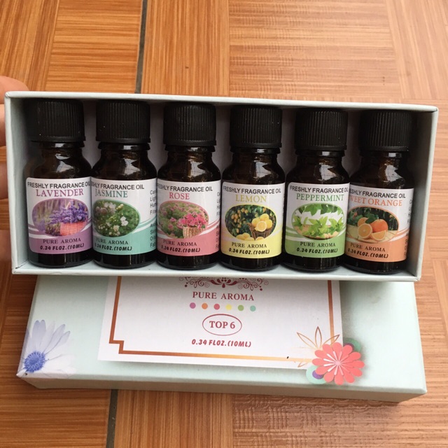 Set 6 tinh dầu eyun Aroma (quà tặng)