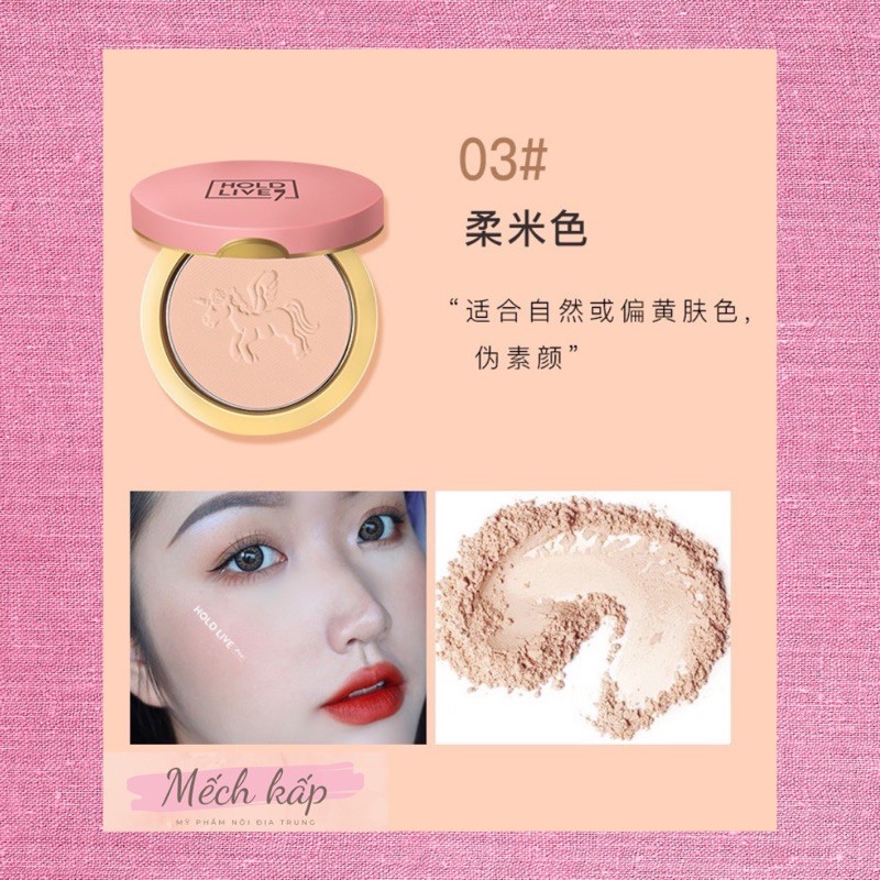 Phấn nén kiềm dầu Holdlive unicorn | BigBuy360 - bigbuy360.vn
