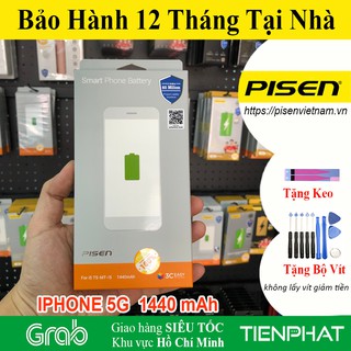 Pin iPhone 5 - Chất lượng cao - Chính hãng Pisen