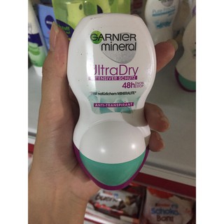 (Hàng xách tay Đức) Lăn khử mùi diệt khuẩn Garnier 48h