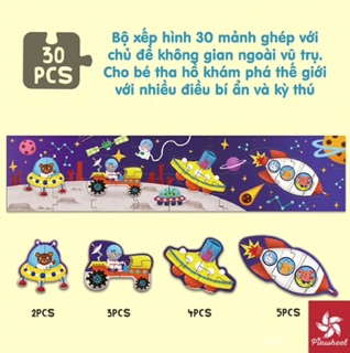 BỘ XẾP HÌNH PINWHEEL DÀI
