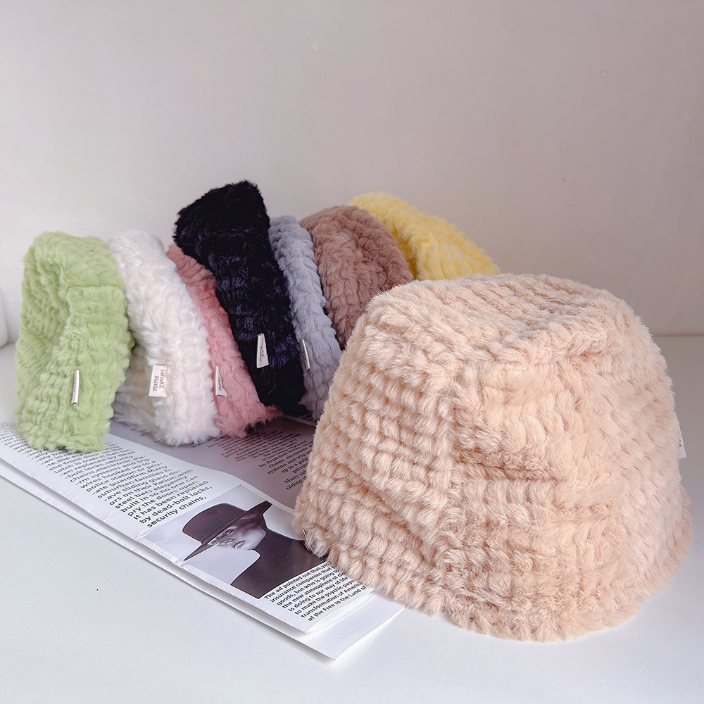 Mũ bucket phong cách Hàn Quốc thời trang thu đông cho bé gái 1-3 tuổi