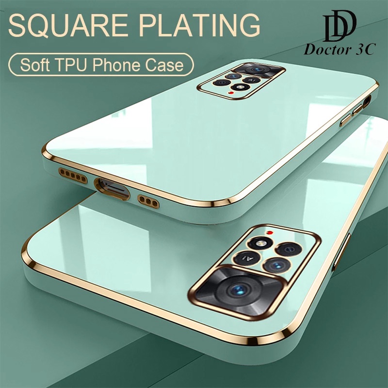 Ốp điện thoại hở táo viền vuông mạ màu, kính bảo về camera cho Redmi Note 11 Pro Plus Pro+ 11s 12C 11A 11E CHINA 4G 5G 2023