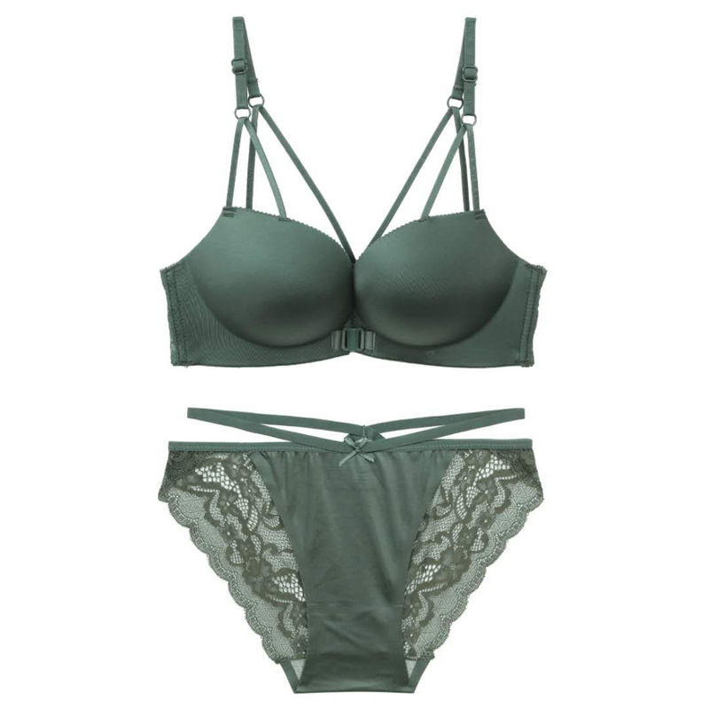 Bộ đồ lót không gọng khóa cài trước gợi cảm cho nữ (có bán lẻ) | BigBuy360 - bigbuy360.vn