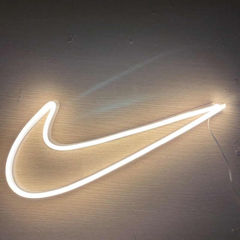 Đèn Led Neon Hình Logo Ni.ke 12x30cm | BigBuy360 - bigbuy360.vn