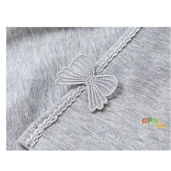 (3-7 tuổi) Quần legging bé gái hãng BALABALA màu ghi xám