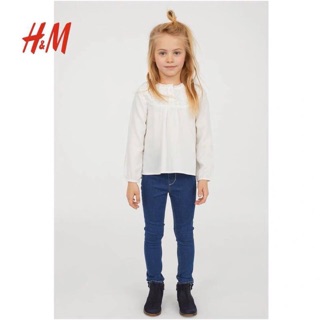 Quần legging H&M cho bé gái - Chất legging thun co giãn, chất mềm mịn, mặc vào rất thoải mái và tôn dáng bé yêu