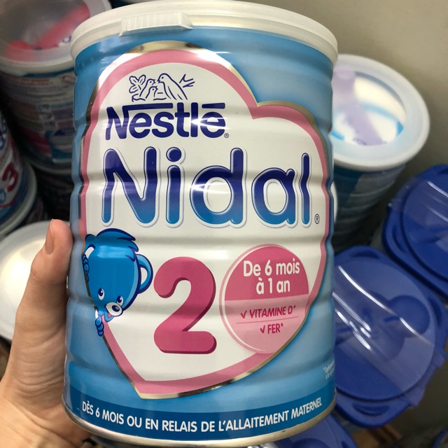 Sữa bột Nidal 2 800gr