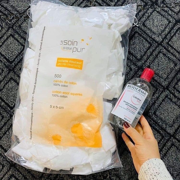 [Mã COS1904 giảm 8% đơn 300K] BÔNG TẨY TRANG PHÁP - 500 MIẾNG | BigBuy360 - bigbuy360.vn