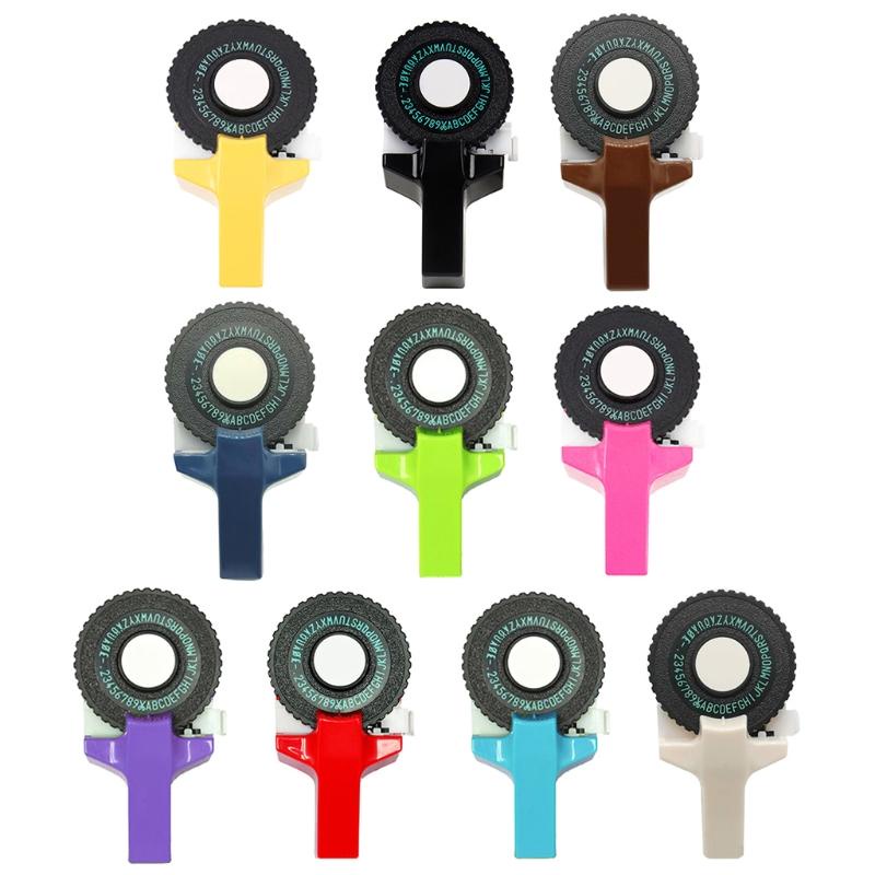 Máy In Nhãn Mini Kèm 2 Cuộn Băng Keo Kích Thước 9mm Cho Máy In Thủ Công Tự Làm