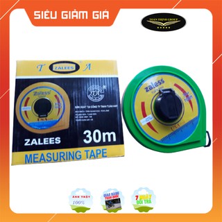 [Siêu Giảm Giá] Thước Dây Cuộn Cao Cấp ZALESS 10m - 20m - 30m - 50m, Dùng Đo Đất Đai, Nhà Cửa, Đo Đường