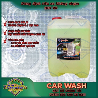 Hóa chất rửa xe không chạm ekokemika bio 25, rửa xe công nghệ châu âu