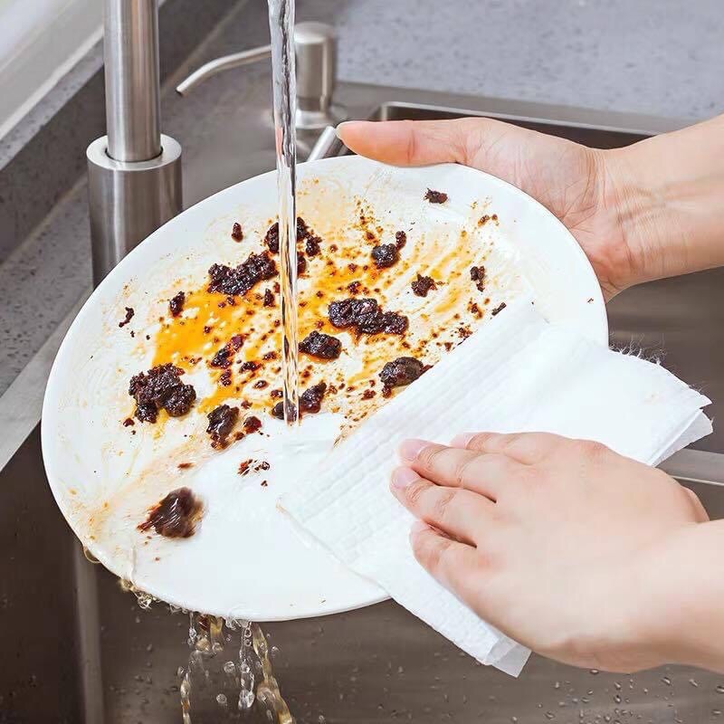 Giấy làm bếp, Giấy lau chuyên dụng cho nhà bếp, khăn giấy đa năng lau bếp của Đức