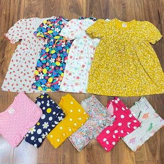 [XẢ KHO Link 2] Váy bé gái cotton VNXK, váy baby doll xinh xắn cho bé chất liệu thoáng mát, thấm mồ hôi (8 - 20kg)