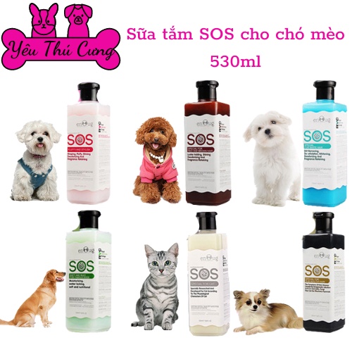 Sữa Tắm SOS Dành Cho Chó Và Mèo-YÊU THÚ CƯNG
