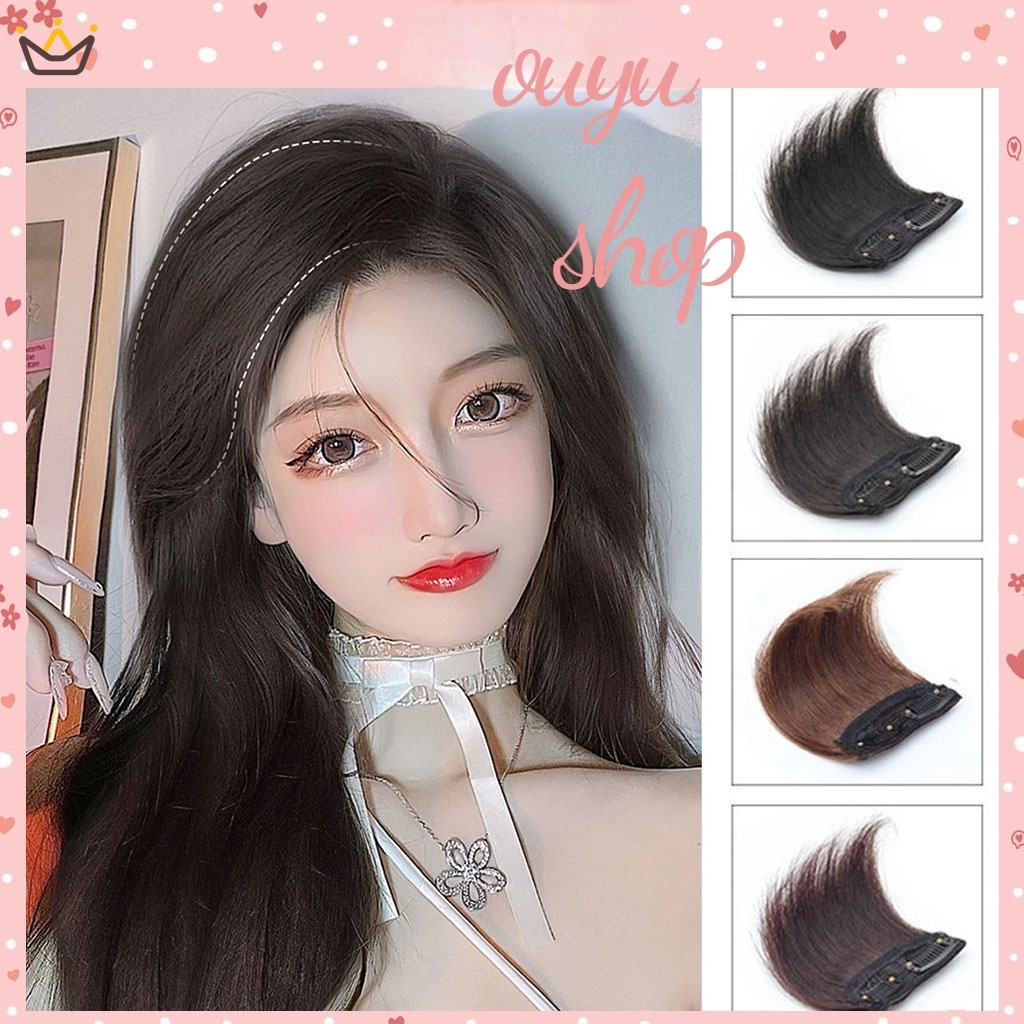 Bộ Tóc Giả Phồng Không Đường May mini Giống Như Thật Vô Hình Dành Cho Nữ