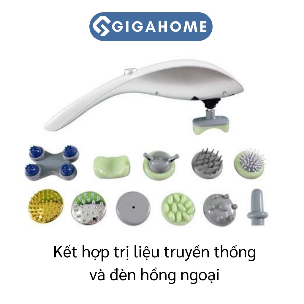 Máy Massage, Đấm Bóp Toàn Thân GIGAHOME 11 Đầu Giảm Mệt Mỏi 3542