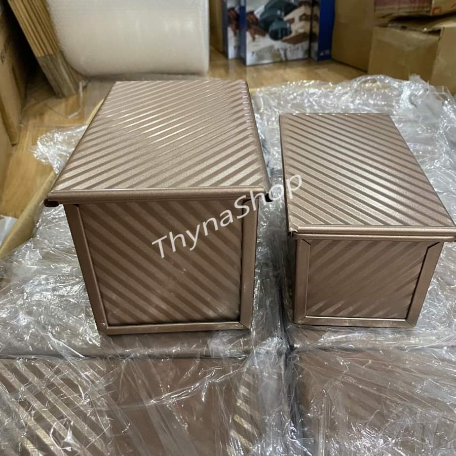 Khuôn Nướng Bánh Chống Dính Cao Câp 450g,Khuôn Làm Bánh Mì Sandwich,Bánh Mì Gối, Bánh Mì Hoa Cúc Loại Đẹp