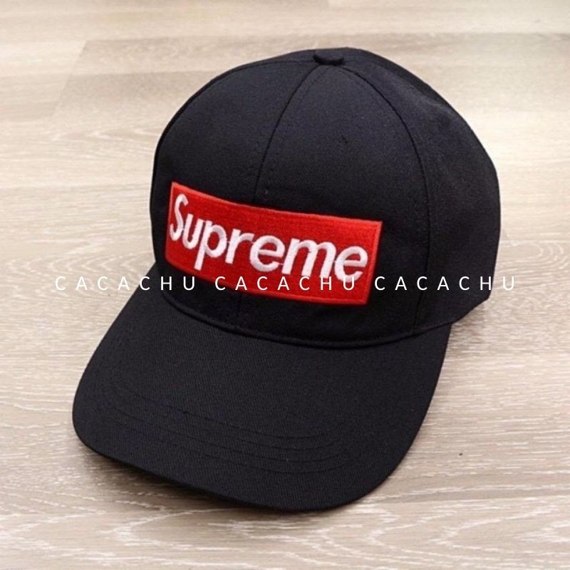 Mũ lưỡi trai, Nón kết nam nữ unisex thêu chữ Supremee siêu hot 100% cotton thoáng khí phong cách ulzzang CACACHU M09